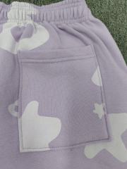 [ON SALE]Light Purple Tonal Bubble Star Jogger Sweatpants
