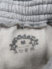Heather Grey Pink Outline Star Raw Hem Sweat Shorts