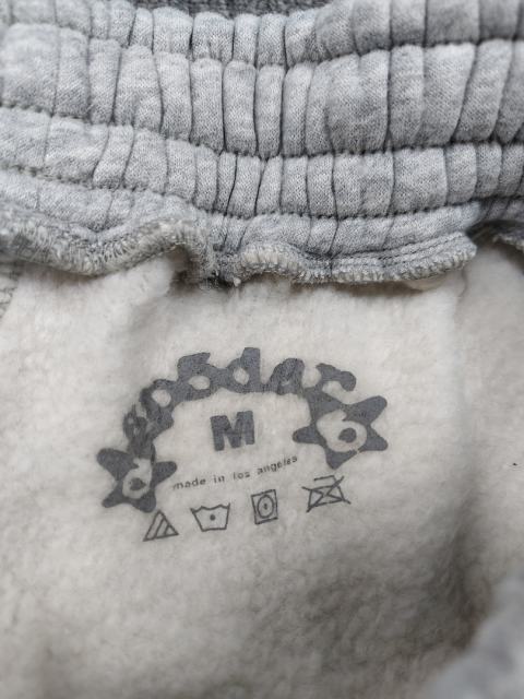 Heather Grey Pink Outline Star Raw Hem Sweat Shorts