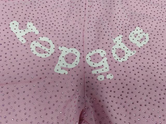 Pink All Over VVS Rhinestone Shorts