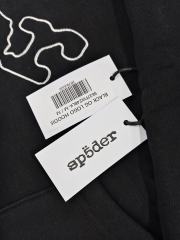 [On Sale] Sp*der Black White Outline Arch Sp5der Plain Pullover Hoodie