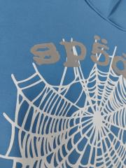 [On Sale] Sp*der Light Blue White Spider Web Pullover Hoodie