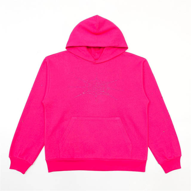 1:1 Quality Rhinestone Letter Logo Hoodie & Pants Set
