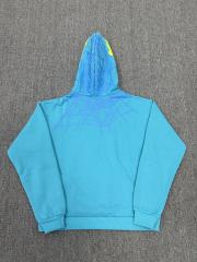 [On Sale] Sp*der Turquoise Multi Color Star Pullover Hoodie