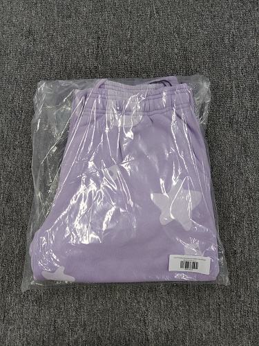[ON SALE]Light Purple Tonal Bubble Star Jogger Sweatpants