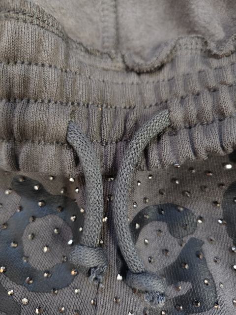 Blue All Over VVS Rhinestone Shorts