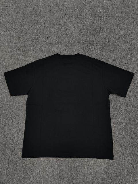 1:1 Top Quality Black Yellow Foam Jeffery White Shooting Star Short Sleeve T-Shirt