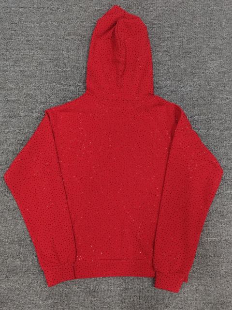 [On Sale] Sp*der All Over VVS Rhinestone Pullover Hoodie