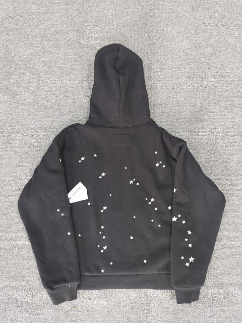 [On Sale] Sp*der Black Yellow Jeffery White Star Spider Web Pullover Hoodie