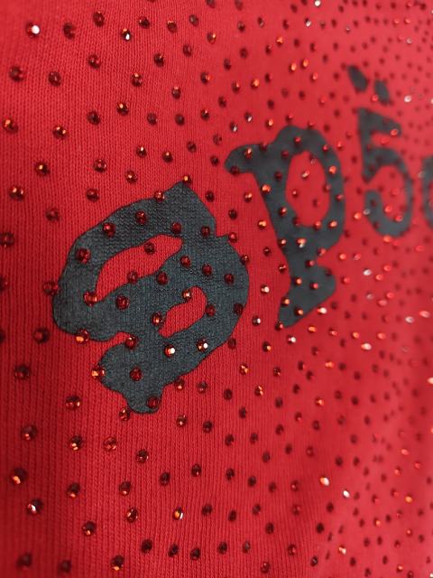 [On Sale] Sp*der All Over VVS Rhinestone Pullover Hoodie