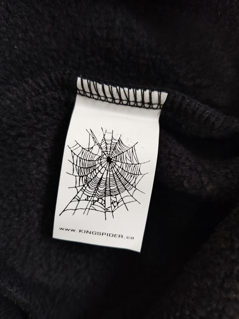 [On Sale] Sp*der Black White Outline Arch Sp5der Plain Pullover Hoodie