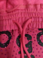 Pink All Over VVS Rhinestone Shorts