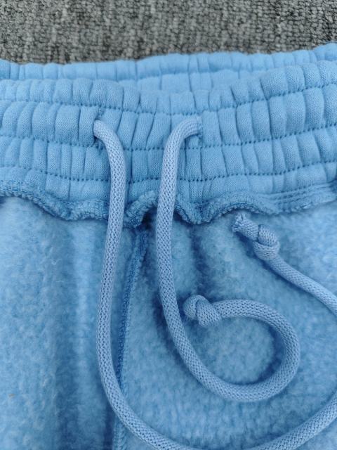 Light Sky Blue Tonal Grey Reversed Arch Sweat Shorts