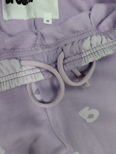[ON SALE]Light Purple Tonal Bubble Star Jogger Sweatpants