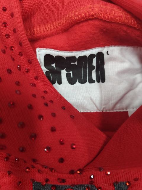 [On Sale] Sp*der All Over VVS Rhinestone Pullover Hoodie