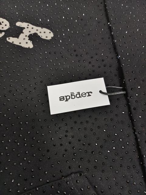 [On Sale] Sp*der All Over VVS Rhinestone Pullover Hoodie