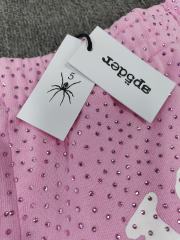 [ON SALE] Pink All Over VVS Rhinestone Straight Leg Sweat Pants