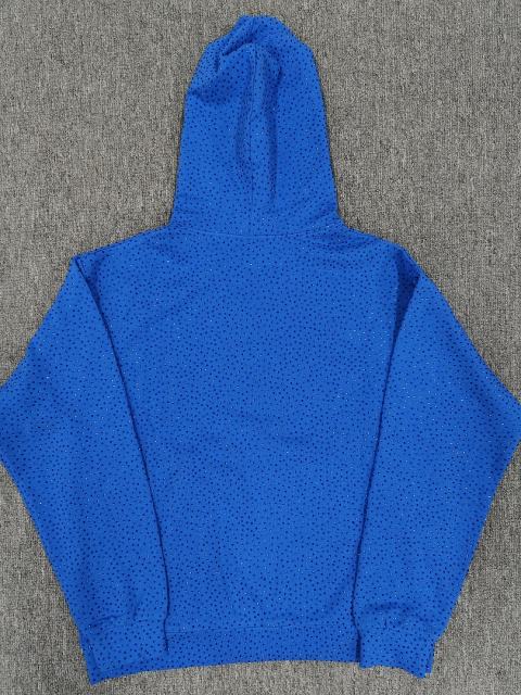 [On Sale] Sp*der Blue VVS Rhinestone Pullover Hoodie