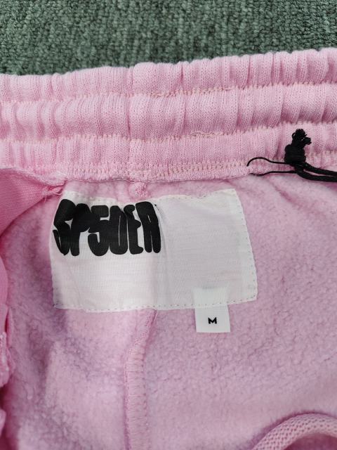 [ON SALE] Pink All Over VVS Rhinestone Straight Leg Sweat Pants
