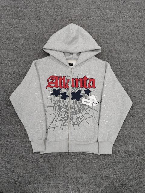 [On Sale] Sp*der Atlanta Gray Pullover Hoodie