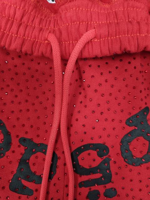 Pink All Over VVS Rhinestone Shorts