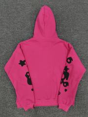 [On Sale] Sp*der Pink Black Bubble Star Pullover Hoodie