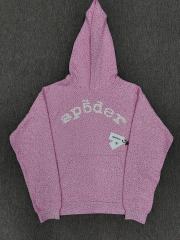 [On Sale] Sp*der All Over VVS Rhinestone Pullover Hoodie