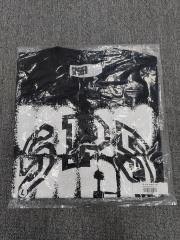 1:1 Top Quality Black White Spray Texture SPS Web 555 Short Sleeve T-Shirt