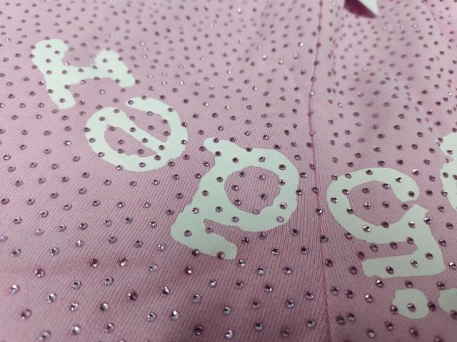 Pink All Over VVS Rhinestone Shorts