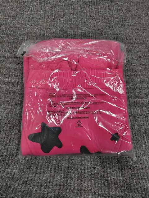[On Sale] Sp*der Pink Black Bubble Star Pullover Hoodie