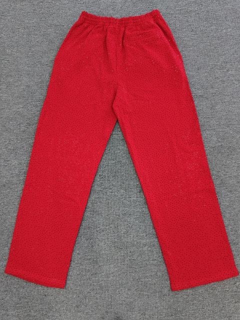 [ON SALE] Pink All Over VVS Rhinestone Straight Leg Sweat Pants