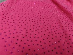 Pink All Over VVS Rhinestone Shorts