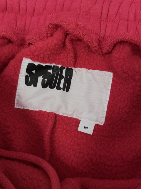 Red Double Reversed Number 5 Star Speckle Sweat Shorts