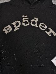 [On Sale] Sp*der All Over VVS Rhinestone Pullover Hoodie
