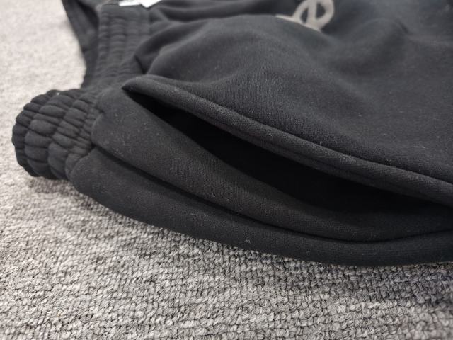 Black Tonal Grey Reversed Arch Sp5der Sweat Shorts