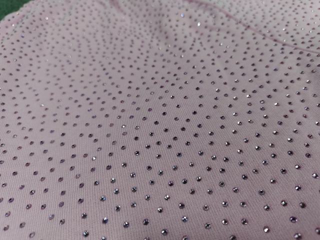 Pink All Over VVS Rhinestone Shorts