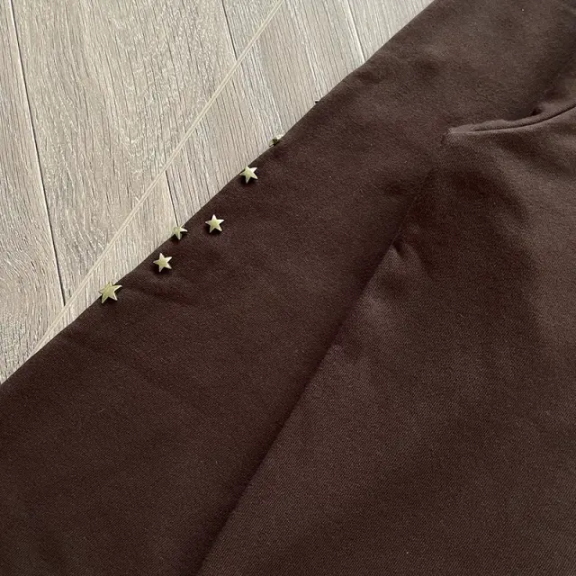 1:1 Quality Spider Worldwide Rodeo Brown Hoodie