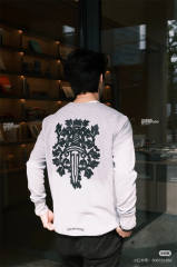1:1 Quality CH Dagger Floral Waffle Knit Long Sleeve Tee