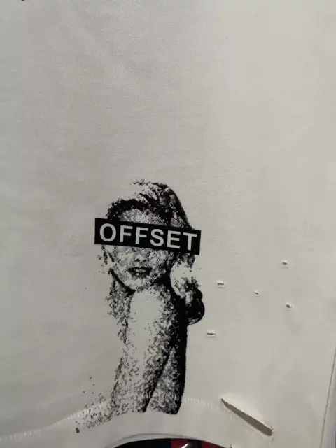 Paly Hollywood x Offset Rhinestone Graphic Tee