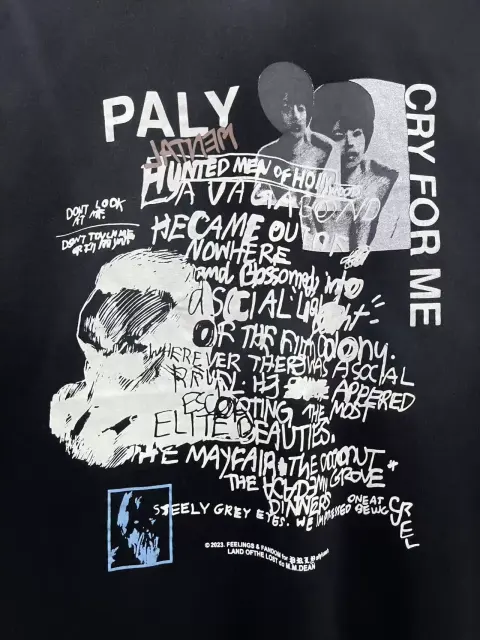 Paly Hollywood Black Letter Graphic Tee