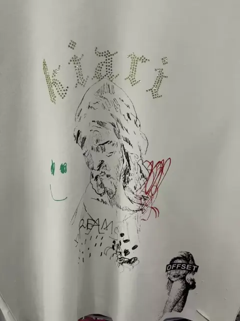 Paly Hollywood x Offset Rhinestone Graphic Tee