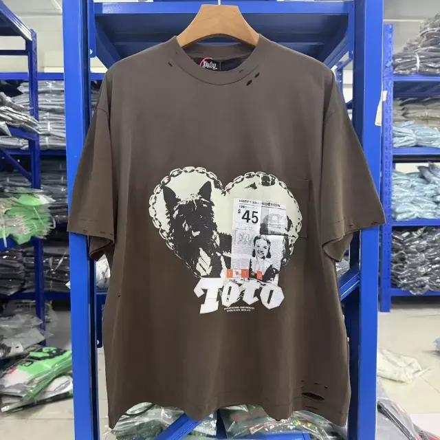 Paly Hollywood Vintage Dog Graphic Tee