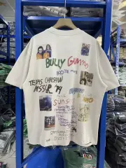 Paly Hollywood Rock Cartoon Graphic Tee