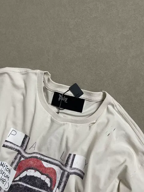 Paly Hollywood Rolling Stones Lips Vintage Tee