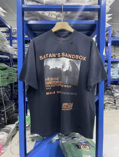 Paly Hollywood Satans Sandbox Distressed Tee