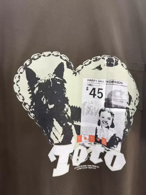Paly Hollywood Vintage Dog Graphic Tee