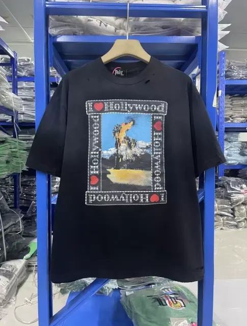 Paly Hollywood Distressed Tee