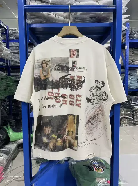 Paly Hollywood Street Graffiti Graphic Tee