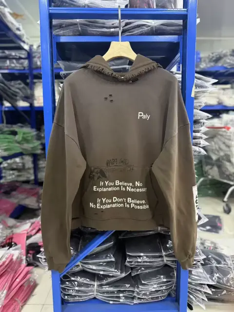 Paly Hollywood Original Sin Distressed Hoodie