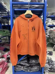 Paly Hollywood Rolling Stones Distressed Hoodie